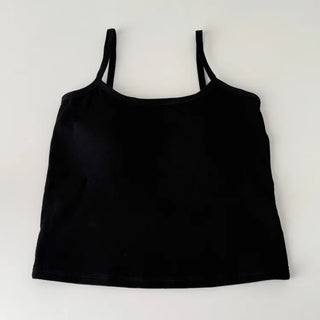 Daily Basic Lineup Cotton Cup Bralettes Cooling Strap Sleeveless Tops Collection