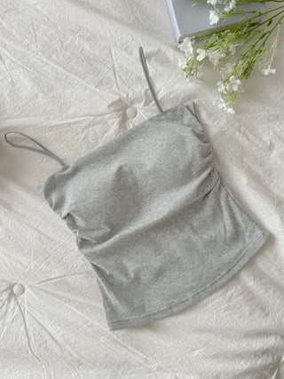 Daily Basic Lineup Cotton Cup Bralettes Cooling Strap Sleeveless Tops Collection