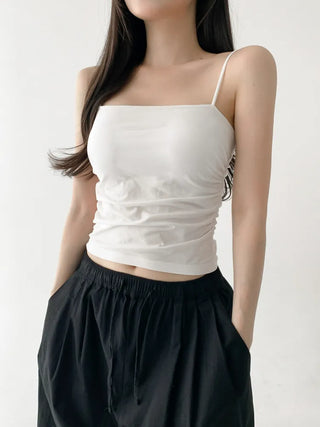 Daily Basic Lineup Cotton Cup Bralettes Cooling Strap Sleeveless Tops Collection