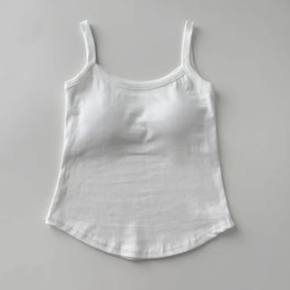 Daily Basic Lineup Cotton Cup Bralettes Cooling Strap Sleeveless Tops Collection