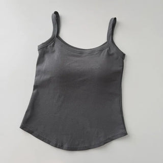 Daily Basic Lineup Cotton Cup Bralettes Cooling Strap Sleeveless Tops Collection