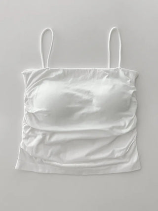 Daily Basic Lineup Cotton Cup Bralettes Cooling Strap Sleeveless Tops Collection