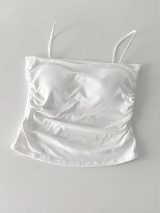 Daily Basic Lineup Cotton Cup Bralettes Cooling Strap Sleeveless Tops Collection