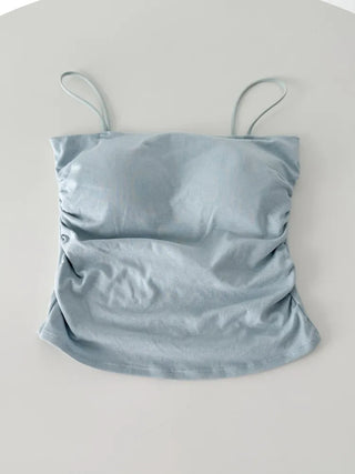 Daily Basic Lineup Cotton Cup Bralettes Cooling Strap Sleeveless Tops Collection