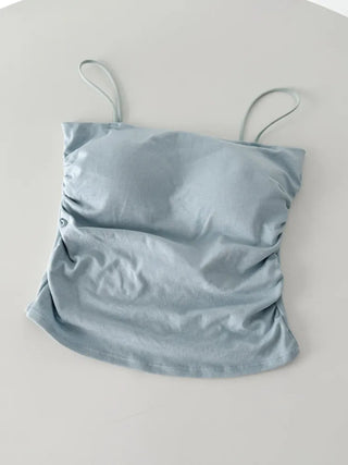 Daily Basic Lineup Cotton Cup Bralettes Cooling Strap Sleeveless Tops Collection