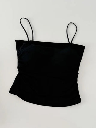 Daily Basic Lineup Cotton Cup Bralettes Cooling Strap Sleeveless Tops Collection