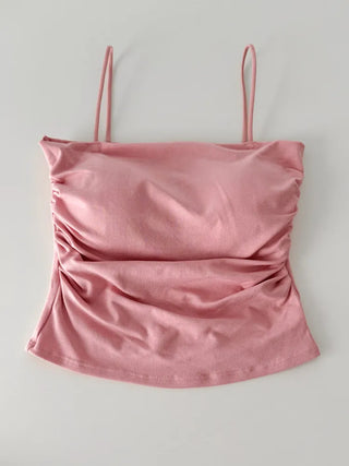 Daily Basic Lineup Cotton Cup Bralettes Cooling Strap Sleeveless Tops Collection