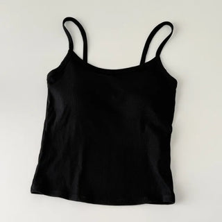 Daily Basic Lineup Cotton Cup Bralettes Cooling Strap Sleeveless Tops Collection