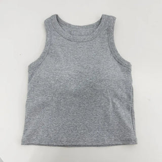 Daily Basic Lineup Cotton Cup Bralettes Cooling Strap Sleeveless Tops Collection