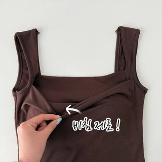 Daily Basic Lineup Cotton Cup Bralettes Cooling Strap Sleeveless Tops Collection