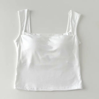 Daily Basic Lineup Cotton Cup Bralettes Cooling Strap Sleeveless Tops Collection