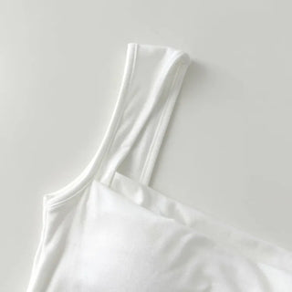 Daily Basic Lineup Cotton Cup Bralettes Cooling Strap Sleeveless Tops Collection