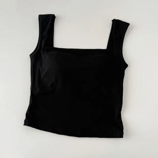 Daily Basic Lineup Cotton Cup Bralettes Cooling Strap Sleeveless Tops Collection