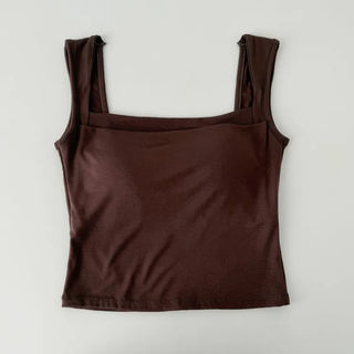 Daily Basic Lineup Cotton Cup Bralettes Cooling Strap Sleeveless Tops Collection