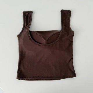 Daily Basic Lineup Cotton Cup Bralettes Cooling Strap Sleeveless Tops Collection