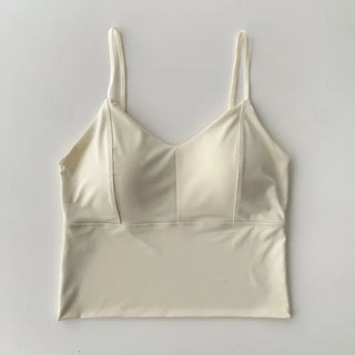 Daily Basic Lineup Cotton Cup Bralettes Cooling Strap Sleeveless Tops Collection