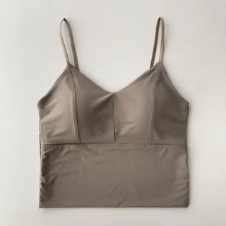 Daily Basic Lineup Cotton Cup Bralettes Cooling Strap Sleeveless Tops Collection