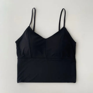 Daily Basic Lineup Cotton Cup Bralettes Cooling Strap Sleeveless Tops Collection