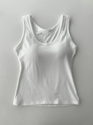 Daily Basic Lineup Cotton Cup Bralettes Cooling Strap Sleeveless Tops Collection
