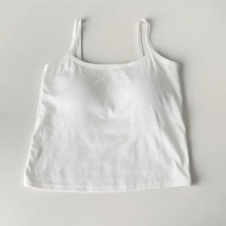 Daily Basic Lineup Cotton Cup Bralettes Cooling Strap Sleeveless Tops Collection