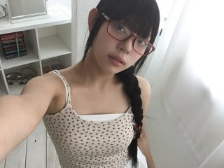 Tangent Retro Square Frame Horn-rimmed Glasses