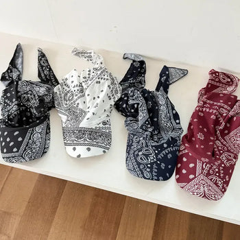 Hyde Paisley Pattern Bandana Ball Cap