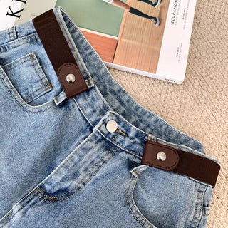 Buckle-free belt, comfortable length adjustment magic belt,