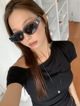 Lead Edge Flat Unisex Tinted Sunglasses