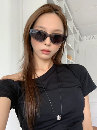 Lead Edge Flat Unisex Tinted Sunglasses