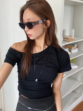 Lead Edge Flat Unisex Tinted Sunglasses