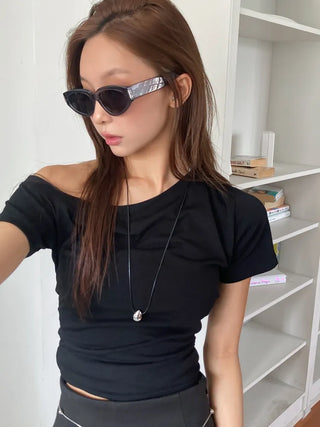 Lead Edge Flat Unisex Tinted Sunglasses
