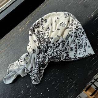 Punk Paisley Pattern Bandana Beanie Hat