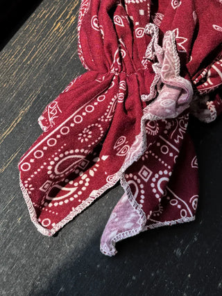 Punk Paisley Pattern Bandana Beanie Hat