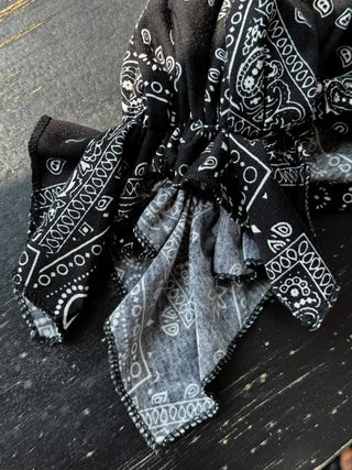 Punk Paisley Pattern Bandana Beanie Hat