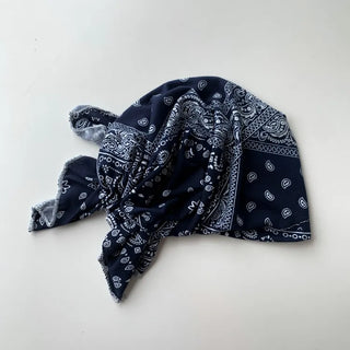 Punk Paisley Pattern Bandana Beanie Hat