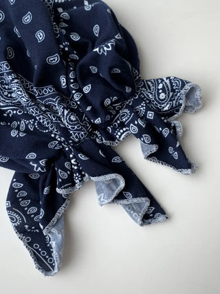 Punk Paisley Pattern Bandana Beanie Hat