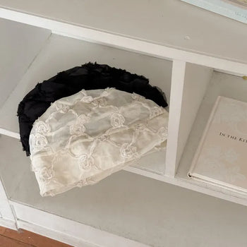Rose Lure See-through Beanie Hat