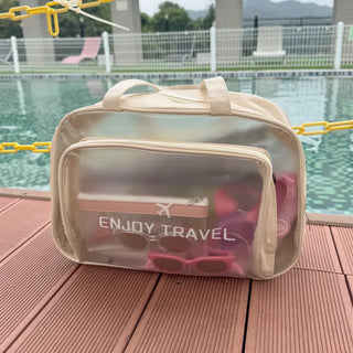 Large Size Pool Bag with Detachable Pockets
