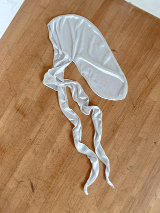 Glow Satin Hair Bandana Scarf Durex Beanie Hat