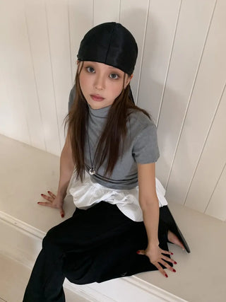 Glow Satin Hair Bandana Scarf Durex Beanie Hat