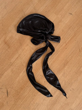 Glow Satin Hair Bandana Scarf Durex Beanie Hat