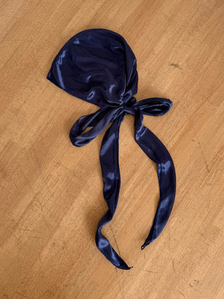 Glow Satin Hair Bandana Scarf Durex Beanie Hat