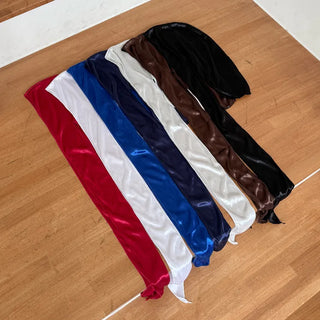 Glow Satin Hair Bandana Scarf Durex Beanie Hat