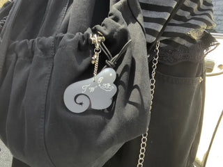 Halo Wing Angel Bag Charm Bag Keychain Keyring 2 Types