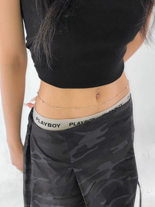 Slim Metal Boho Chic Silver Belly Chain Waist Belt Collection