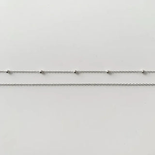 Slim Metal Boho Chic Silver Belly Chain Waist Belt Collection