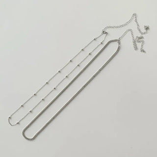 Slim Metal Boho Chic Silver Belly Chain Waist Belt Collection
