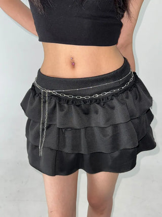 Slim Metal Boho Chic Silver Belly Chain Waist Belt Collection
