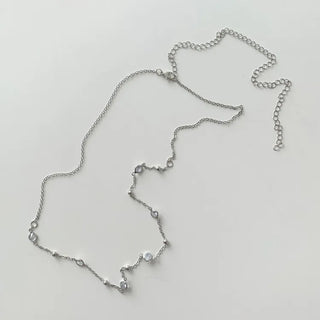 Slim Metal Boho Chic Silver Belly Chain Waist Belt Collection