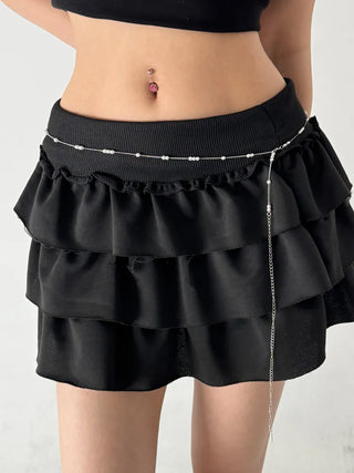 Slim Metal Boho Chic Silver Belly Chain Waist Belt Collection